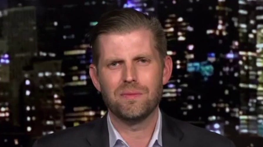 Eric Trump reacts to charges against Trump Organization