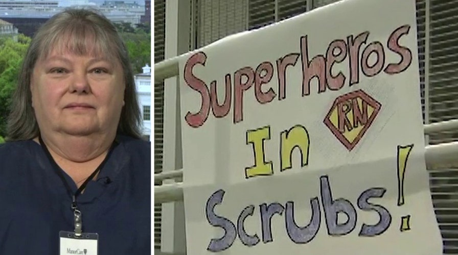 Nurse comes out of retirement to help fight COVID-19 on the frontlines