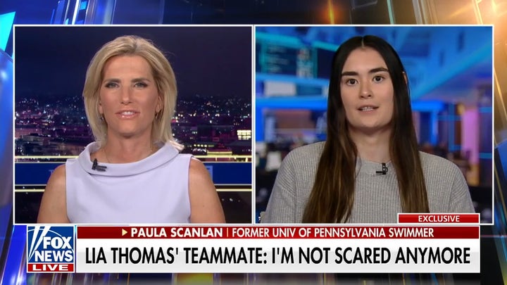 Lia Thomas’ UPenn teammate to Laura: I’m not scared anymore