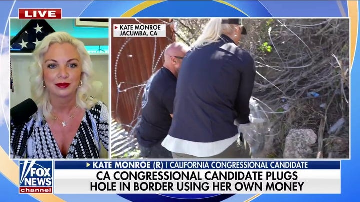 California Republican patches border wall with razor wire: Im not going to sit idly by