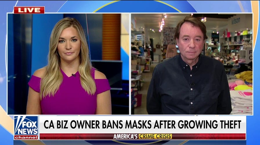 California business bans customers from wearing masks due to rising crime