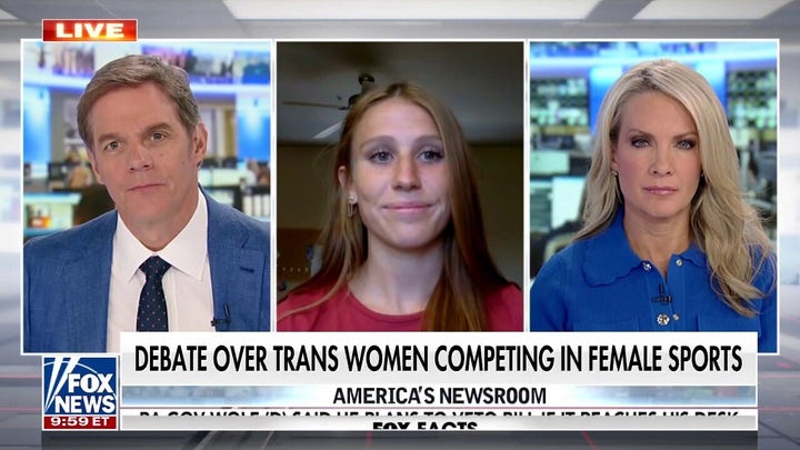 Collegiate athlete on transgender competition: Women are ‘afraid to see the end’ of female sports