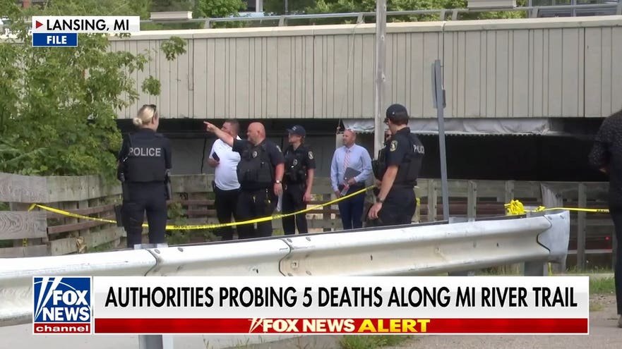 Michigan serial killer fears grow after five bodies found along Lansing River Trail
