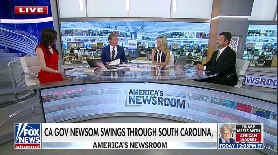 California might not 'impede' Newsom in the polls, but it likely will be a 'liability rather than an asset,' says NY Post correspondent