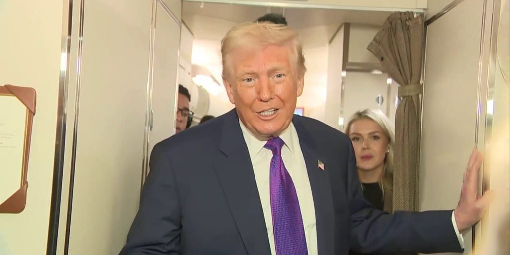 Trump weighs in on Nancy Guthrie disappearance aboard Air Force One