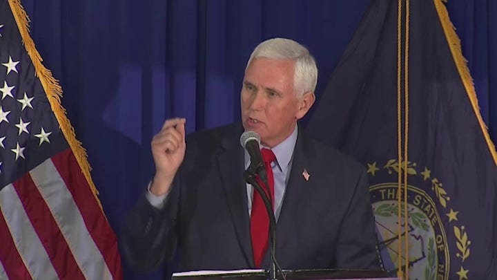 Mike Pence on call for gun control: ‘Guns are not responsible for these heinous crimes’