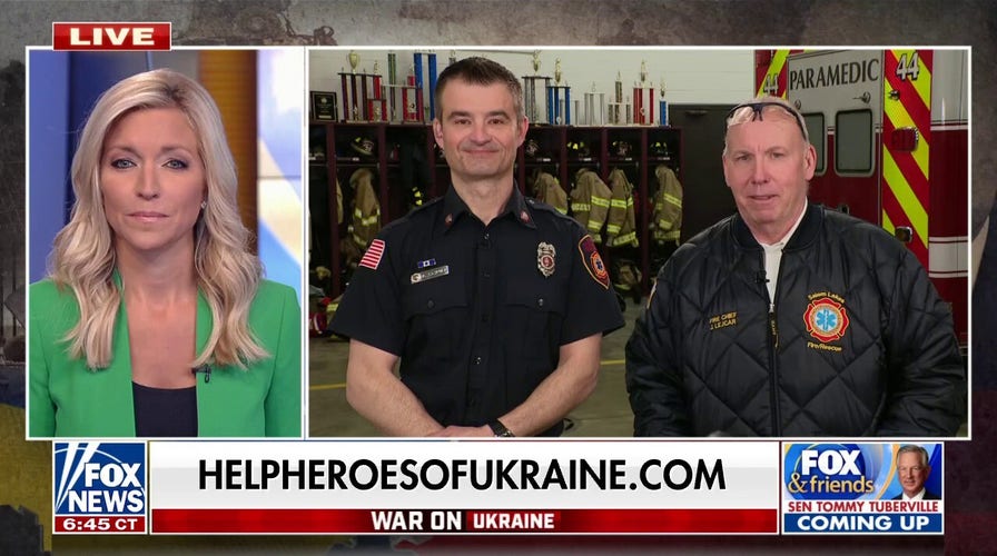 Wisconsin fire department sends equipment to Ukraine