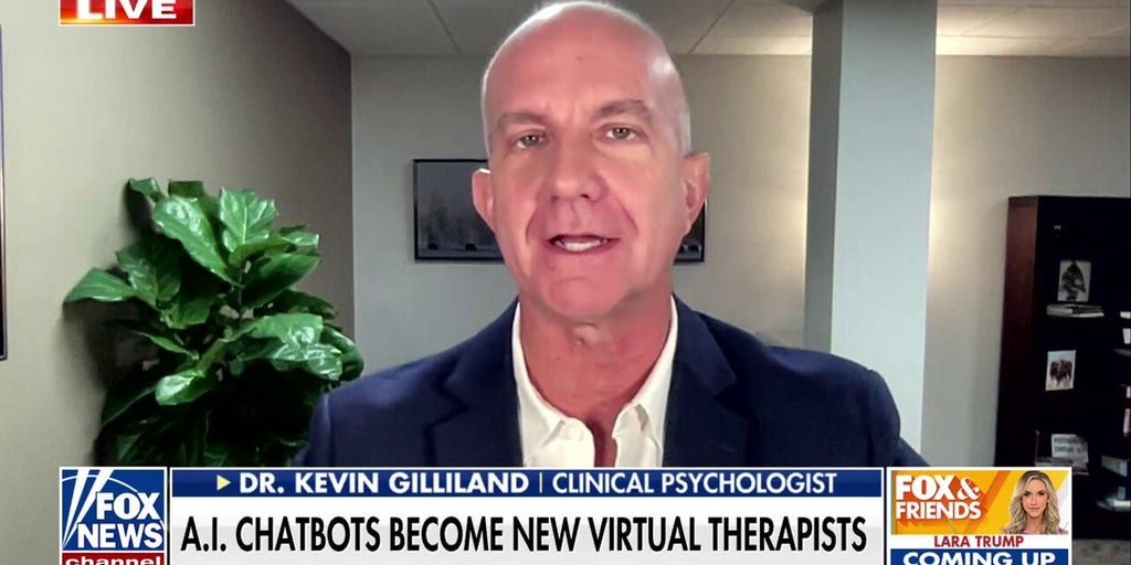 AI chatbots being used as virtual therapists