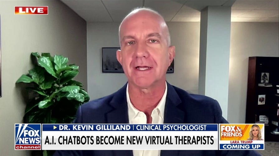 AI chatbots being used as virtual therapists