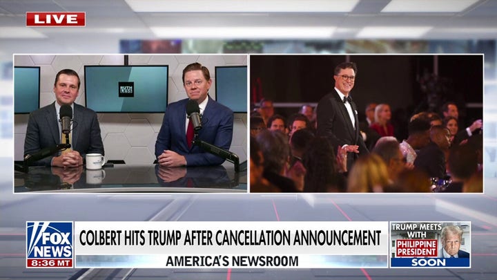 Ruthless co-hosts react to Colbert cancellation: Viewers don't want a left-wing sermon
