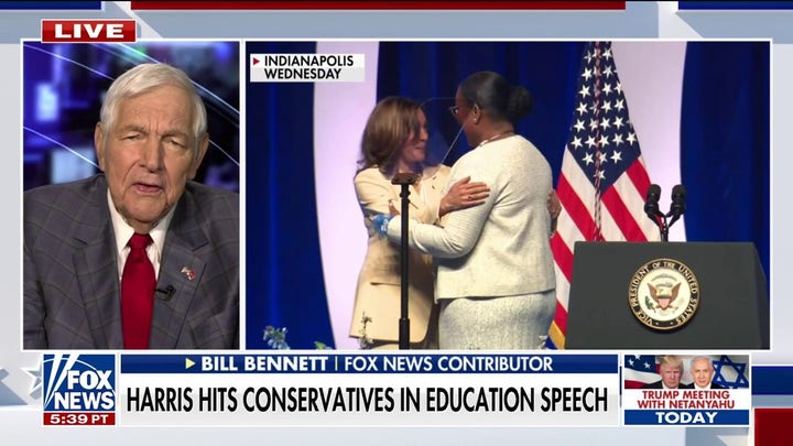 Bennett: 'Emphasis' on basic subjects, parental involvement missing from Harris' education plan