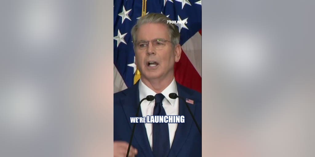 Secretary Bessent announces 'Operation Economic Outcast'