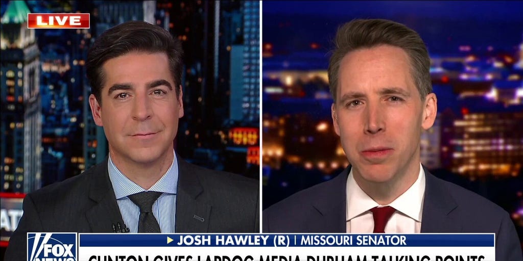 Hawley Calls For 'investigation' Over Durham Probe Revelations | Fox ...