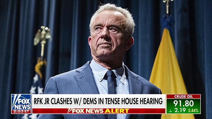 RFK Jr clashes with Democrats on Obamacare, Iran sanctions in heated House hearing