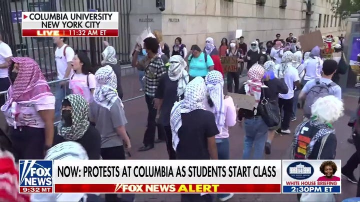 Columbia Student Voices Concerns over Anti-Israel Demonstrations