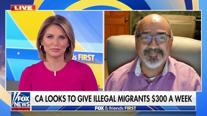 California resident slams proposal to give migrants weekly check: 'Not sustainable'