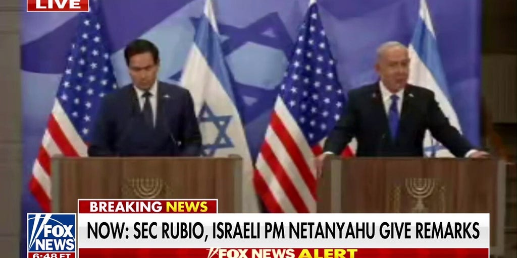 Secretary Rubio, Israeli PM Netanyahu deliver joint remarks