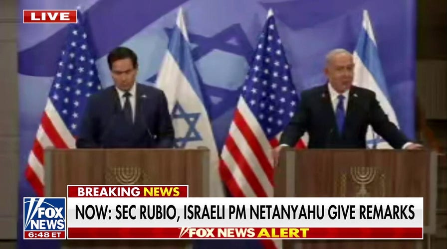 Secretary Rubio, Israeli PM Netanyahu deliver joint remarks
