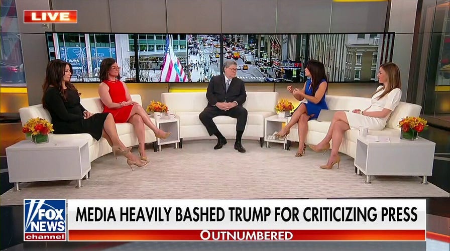 'Outnumbered' on media silence on Psaki's attack on Peter Doocy