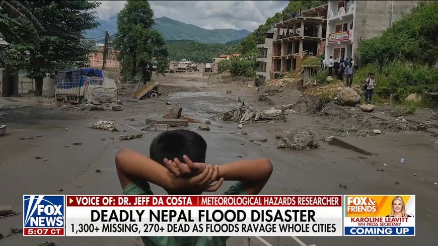 Flood expert warns 'this will happen again' after Nepal disaster