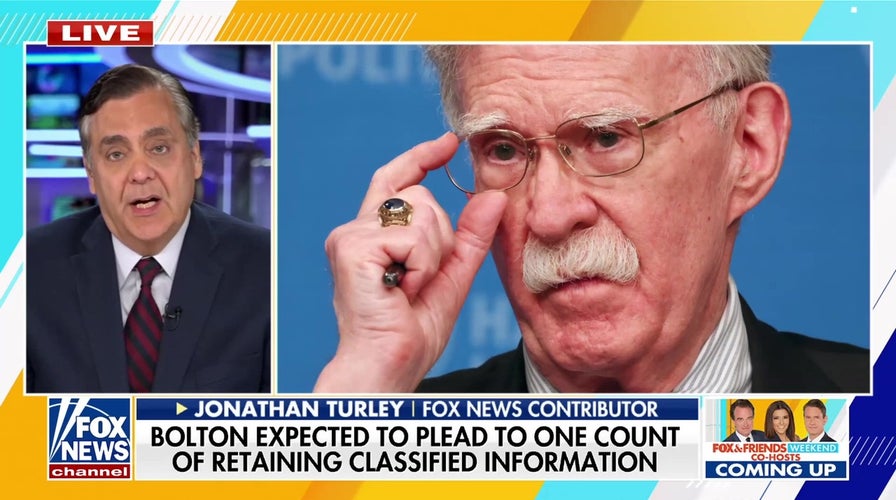 Bolton expected to plead to one count of retaining classified information