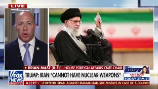 ‘Diplomacy is on the table’: Foreign Affairs chairman backs Trump’s hardline on Iran and nuclear weapons