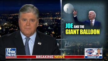 SEAN HANNITY: Biden was trying to sweep the spy balloon under the rug