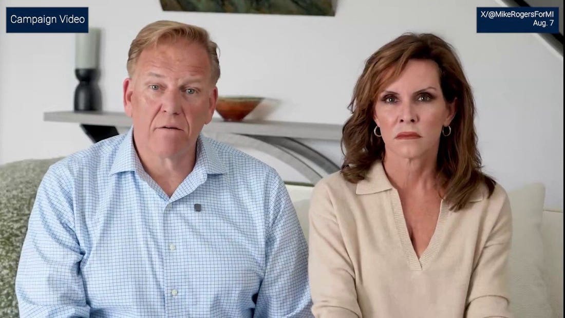 Mike Rogers speaks directly to Michigan Democrats after El-Sayed primary win