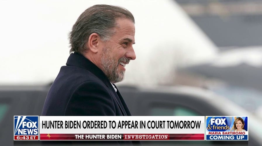 Hunter Biden ordered to appear in court over child support payments