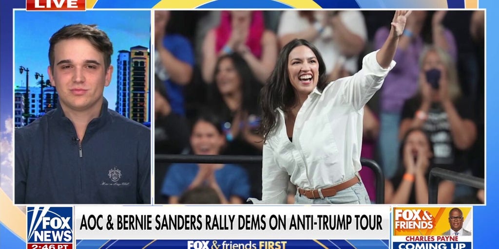 Gen Z voters are not 'falling for' the Democratic Party's 'train wreck,' influencer says