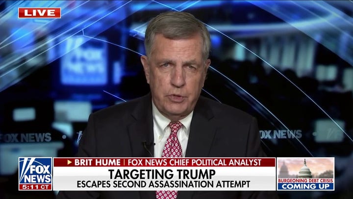 This second assassination attempt is ‘alarming’: Brit Hume