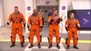 Artemis II astronauts make pre-launch appearance