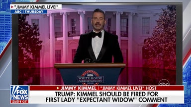 Kimmel condemned for 'sick' ‘expectant widow’ Melania joke