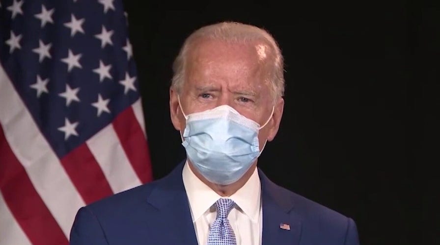 Joe Biden compares wearing mask to making war sacrifice