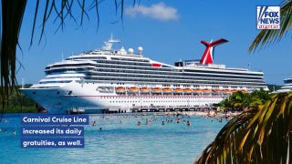 Cruise passengers slam rising gratuity fees as lines add new charges