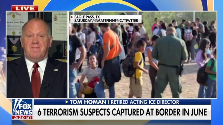 Tom Homan: Open border leaves America vulnerable to terrorism