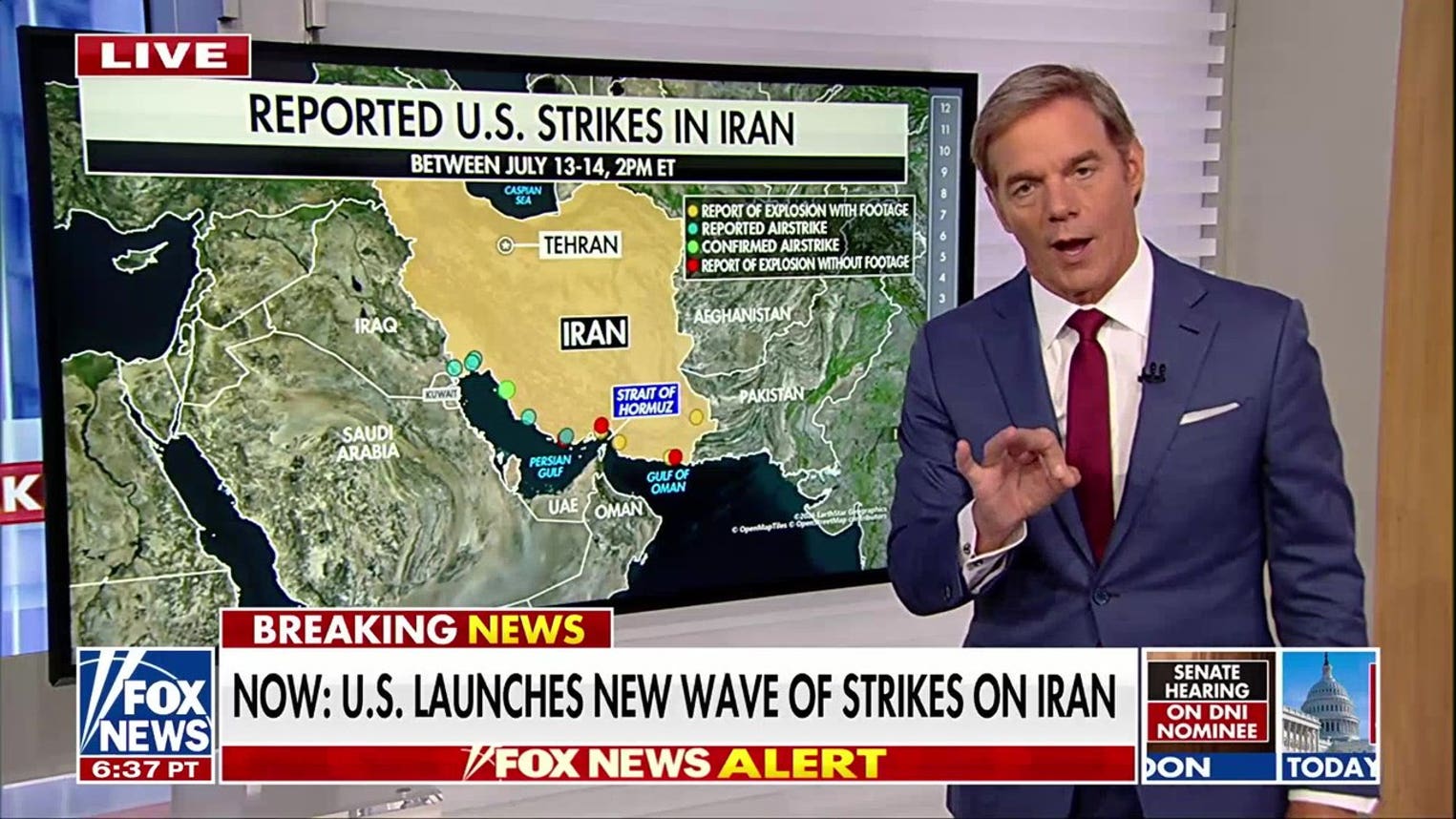 US launches new wave of strikes on Iran as Trump hints at targeting Pickaxe Mountain