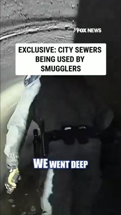 Fox News uncovers El Paso drain system used to smuggle migrants