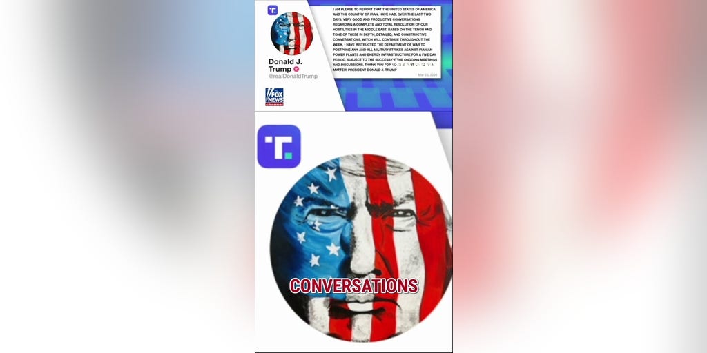 BREAKING: Trump delays strikes against Iran’s energy targets for several days