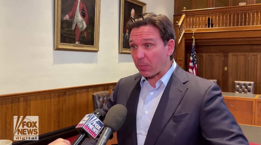 Florida Gov. Ron DeSantis on his position in the 2024 GOP presidential race: ‘I would not trade places with any other candidate’