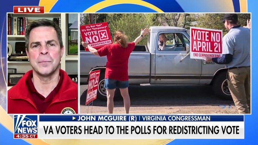 Virginia voters to decide on redistricting plan that could shift power