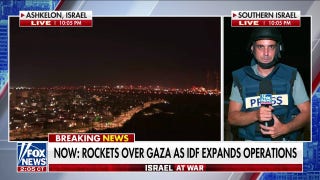 Israel now: Rockets over Gaza as IDF expands ground raid - Fox News