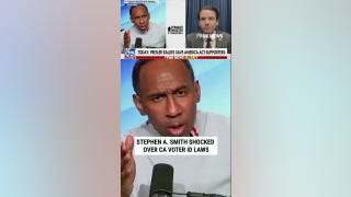 Stephen A. Smith SHOCKED over California voter ID laws
