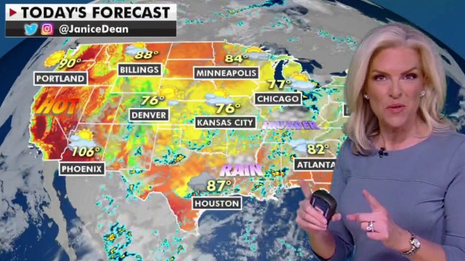 National Weather Forecast Central Us Faces More Flooding As West Continues To Swelter Fox News National Weather Forecast Central Us Faces More Flooding As West Continues To Swelter Fox News
