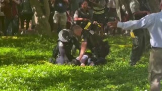 Police use tear gas, zip-ties on anti-Israel protesters at Emory University - Fox News