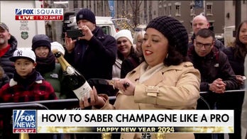 How to saber champagne like a pro on New Year’s Eve