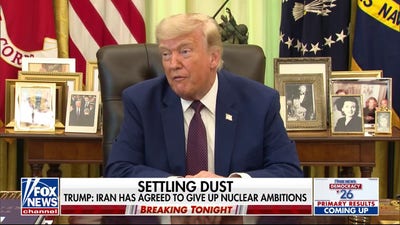 President Trump says Tehran has not left the negotiating table