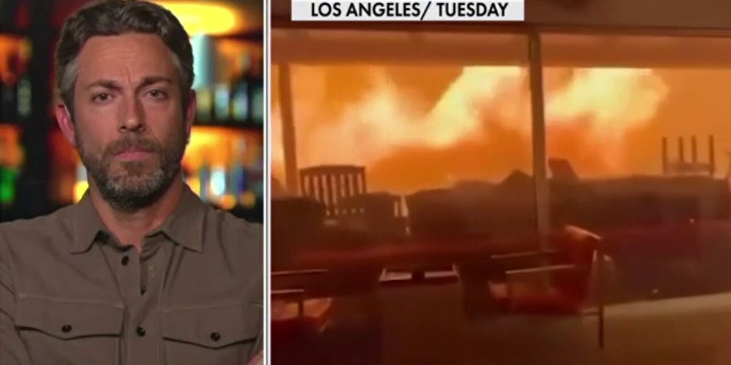 Zachary Levi calls for California leadership to be 'held responsible' amid ongoing wildfires