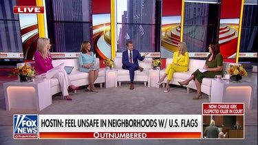 ‘The View’ host says she feels unsafe in neighborhoods with US flags