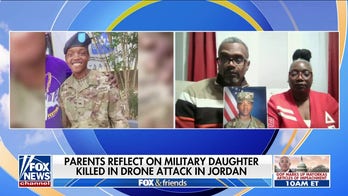 Parents of soldier killed in Jordan reflect on their daughter's life: 'I just miss her'